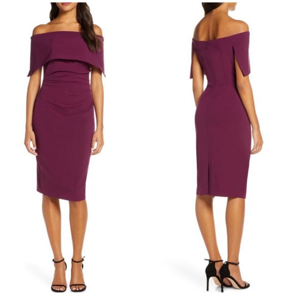 Vince Camuto Dresses & Skirts - Vince Camuto | Popover Cocktail Dress Off Shoulder